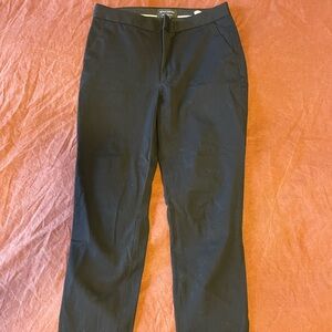 Banana Republic Black High-Rise Slim Ankle Pants